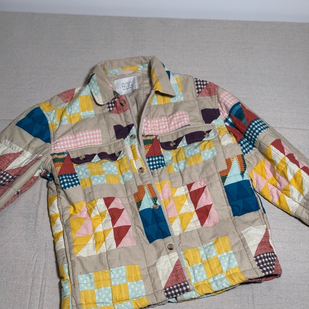 BDG Multicolor Quilted Jacket - image 1